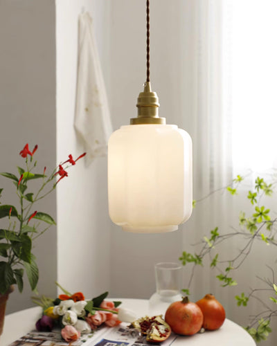 Delira Hanglamp Glas en Messing