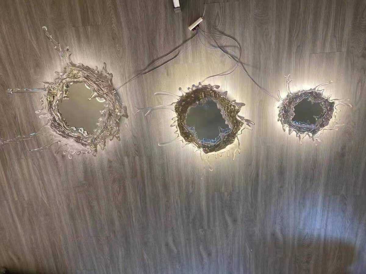 Delira Wandlamp Waterplons Spiegel