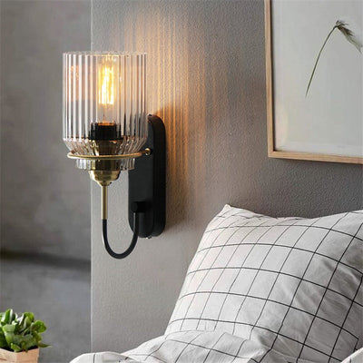 Delira Wandlamp Met Glazen Kelk