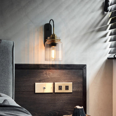 Delira Wandlamp Met Glazen Kelk