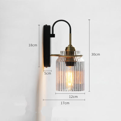 Delira Wandlamp Met Glazen Kelk