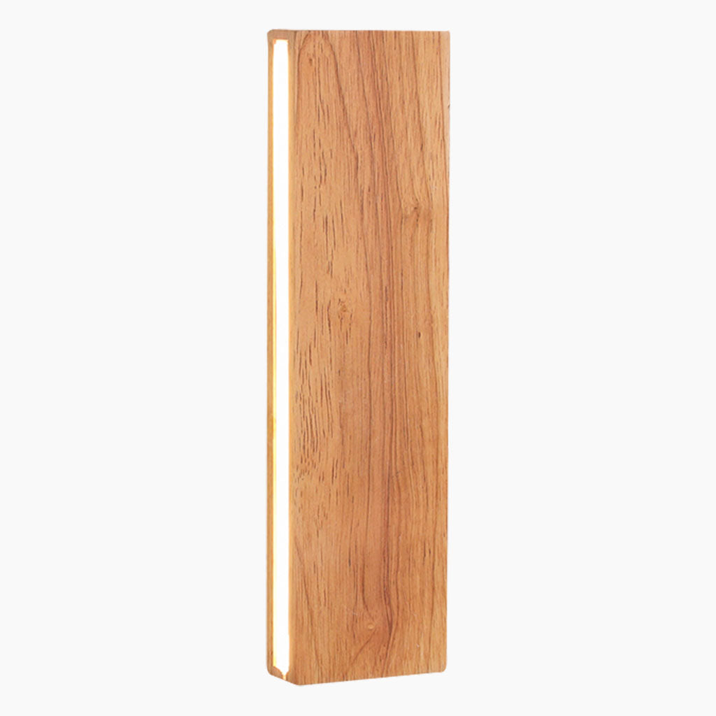 Delira Wandlamp Rechthoekig Hout Minimalistisch