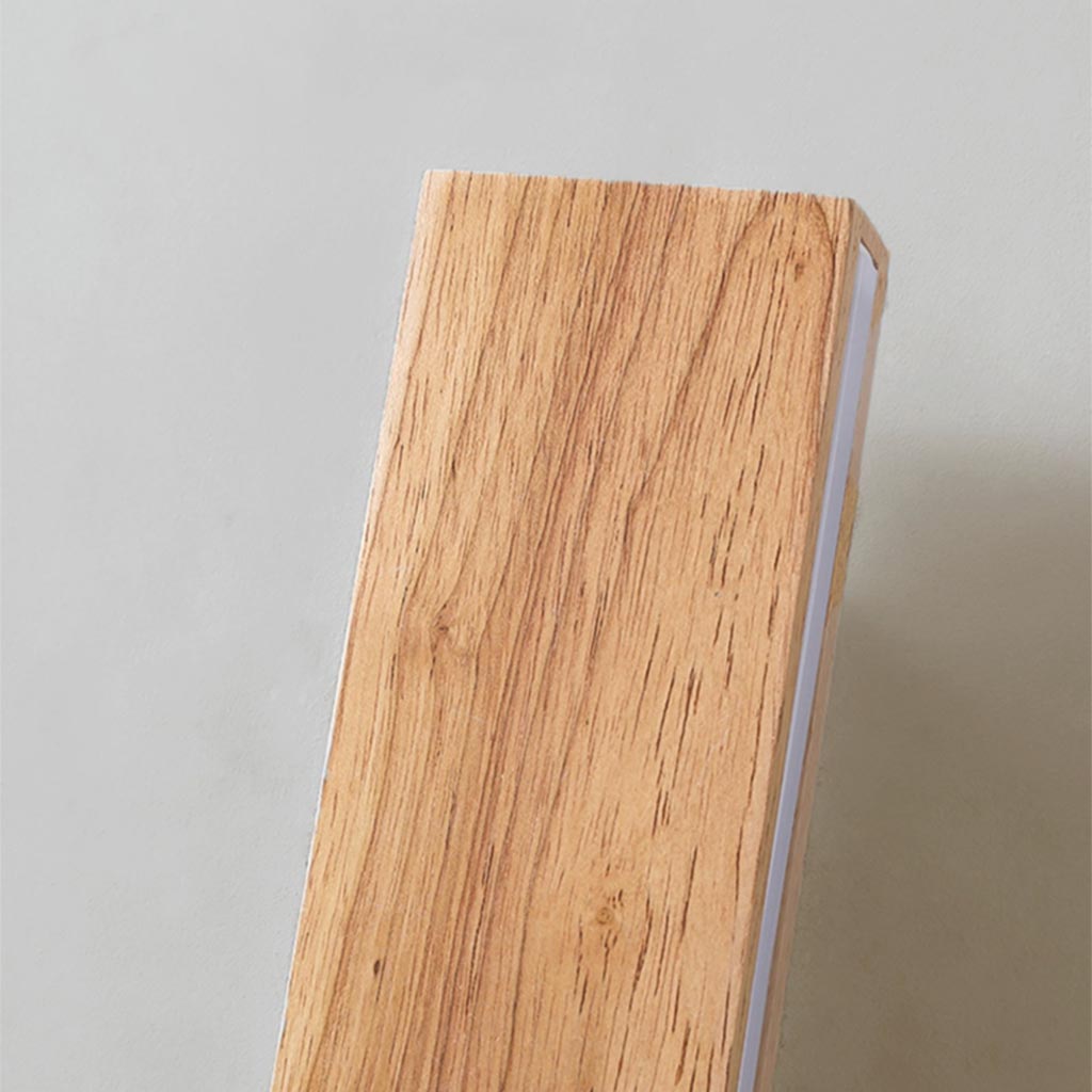 Delira Wandlamp Rechthoekig Hout Minimalistisch