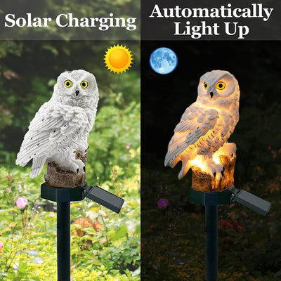 Delira Solar Buitenlamp Uilvormig Design