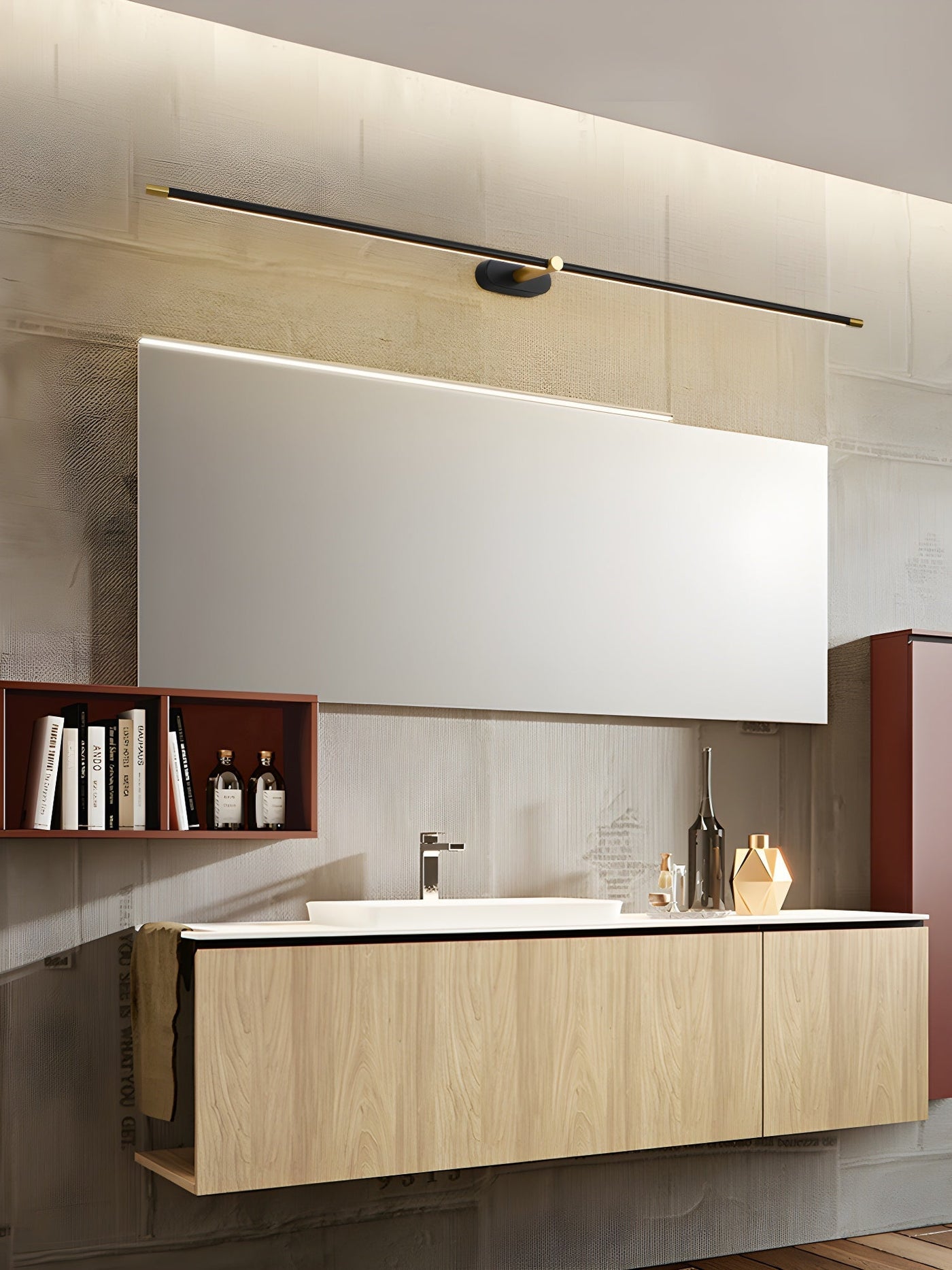 Delira Wandlamp Langwerpig Modern Ontwerp