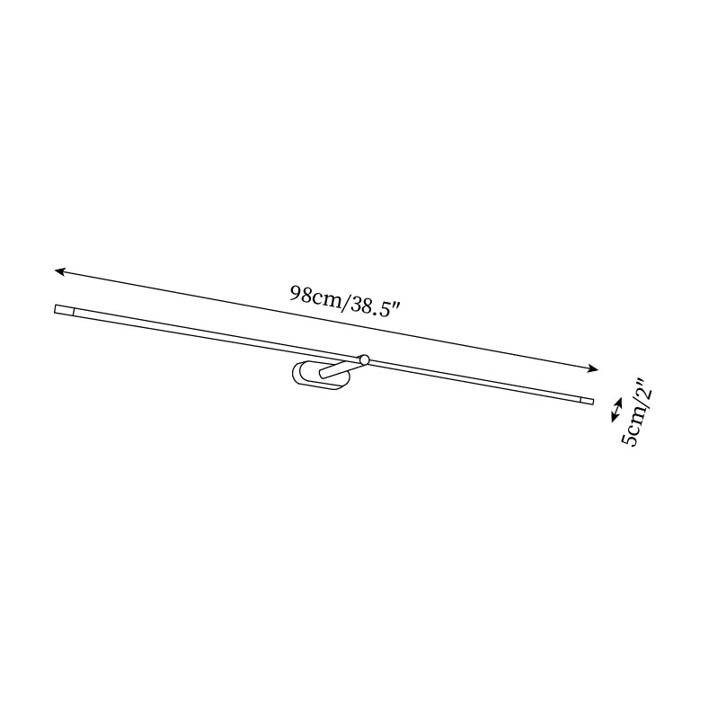 Delira Wandlamp Langwerpig Modern Ontwerp