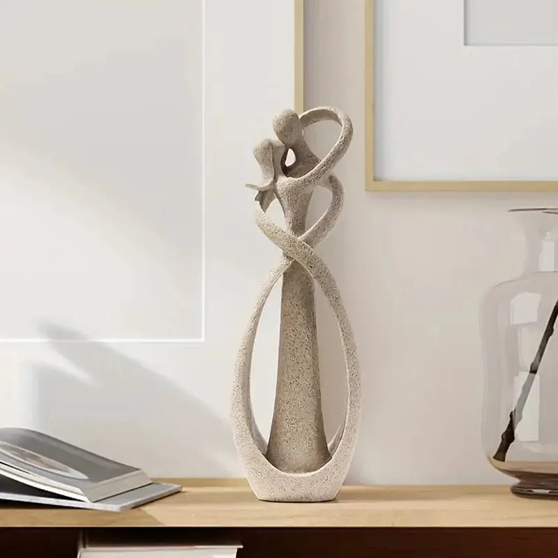 Delira Beeldje Romantisch Koppel Resin
