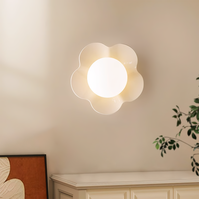 Delira Wandlamp Bloemvorm Glasdecor