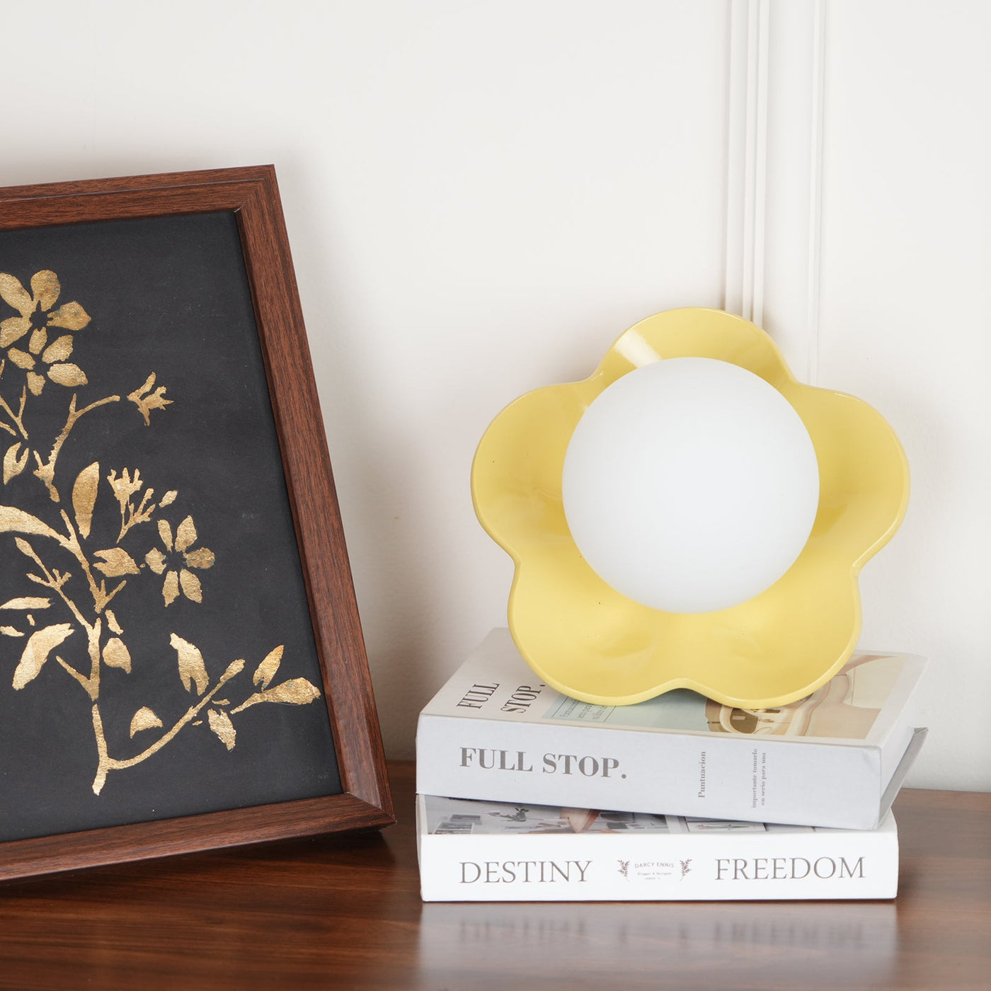 Delira Wandlamp Bloemvorm Glasdecor