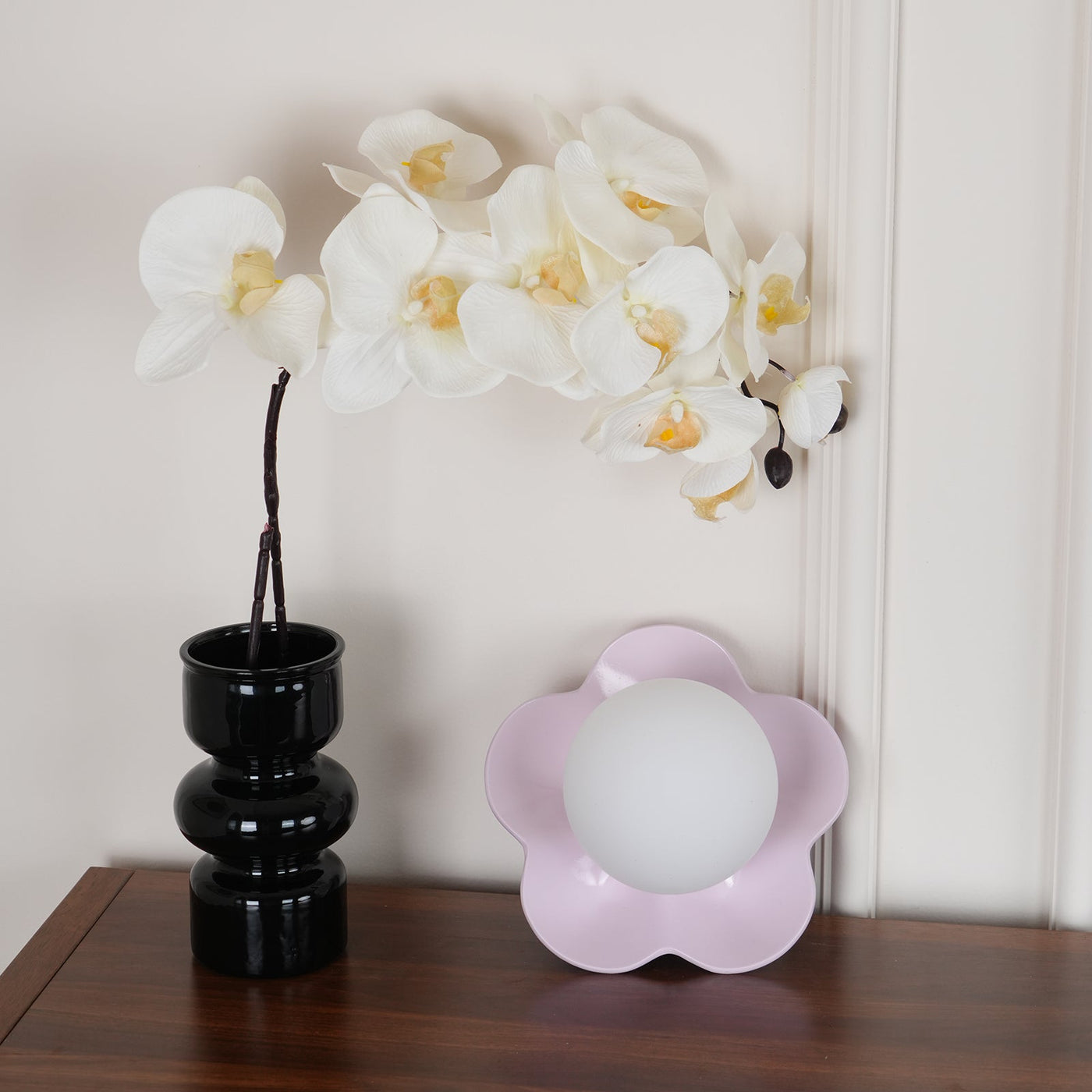Delira Wandlamp Bloemvorm Glasdecor