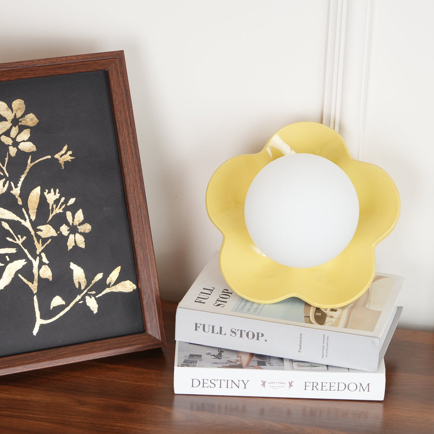 Delira Wandlamp Bloemvorm Glasdecor