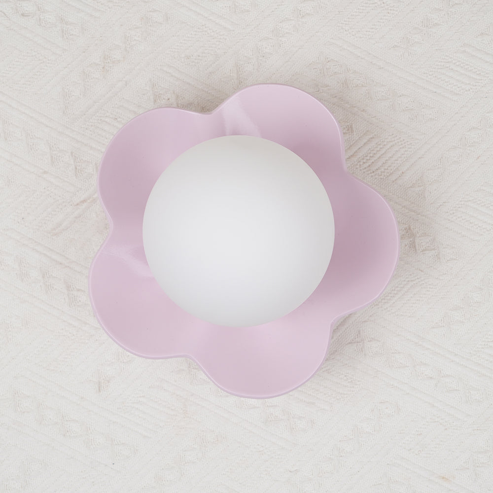 Delira Wandlamp Bloemvorm Glasdecor