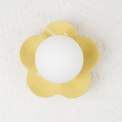Delira Wandlamp Bloemvorm Glasdecor