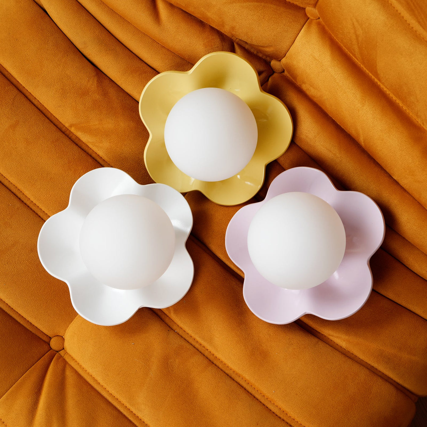 Delira Wandlamp Bloemvorm Glasdecor