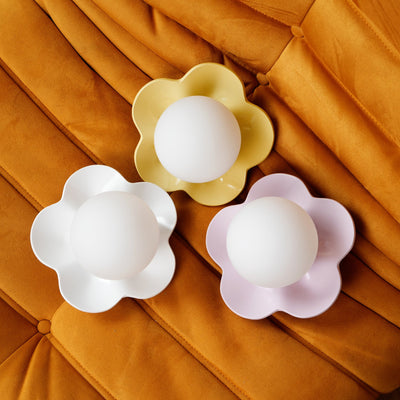 Delira Wandlamp Bloemvorm Glasdecor