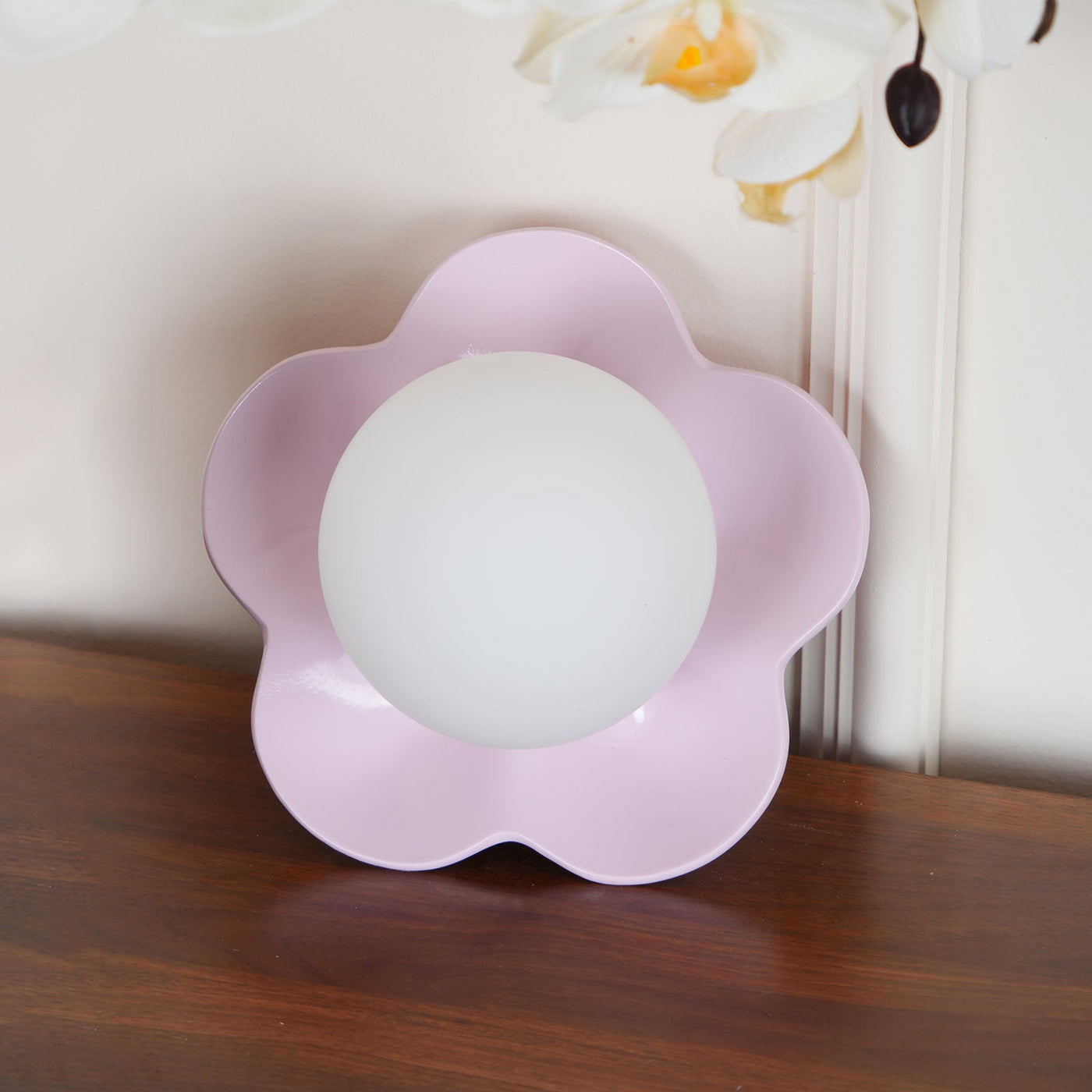 Delira Wandlamp Bloemvorm Glasdecor