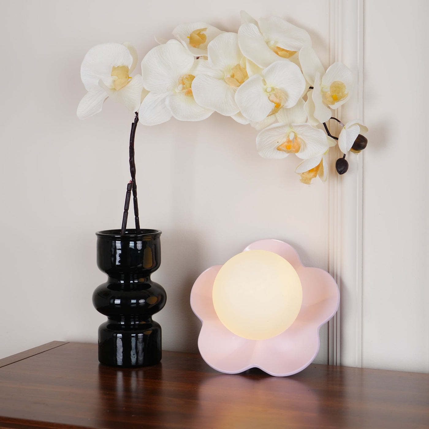 Delira Wandlamp Bloemvorm Glasdecor