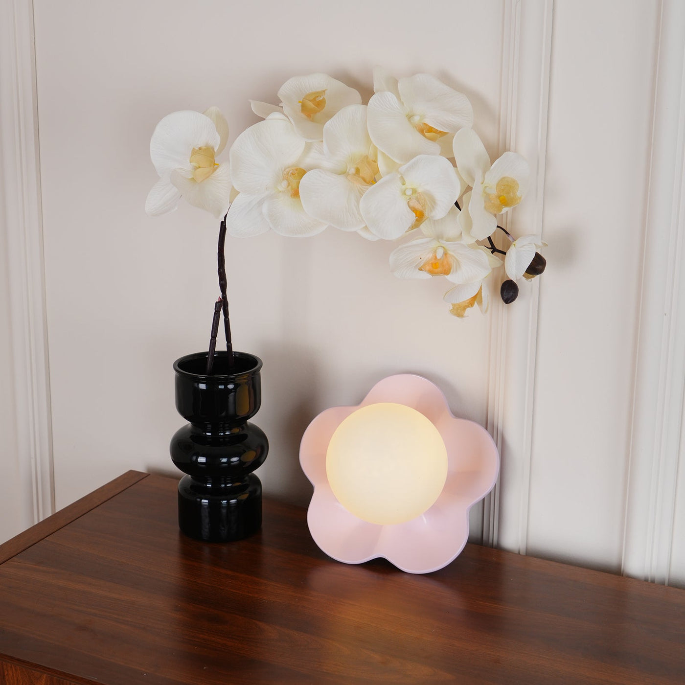 Delira Wandlamp Bloemvorm Glasdecor