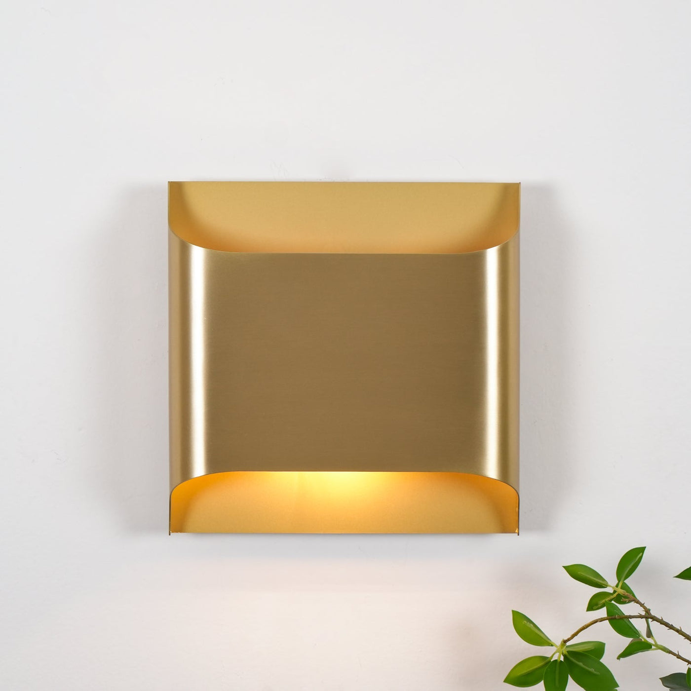 Delira Wandlamp Elegante Messinglook