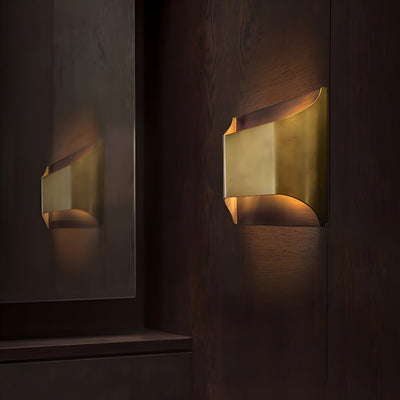 Delira Wandlamp Elegante Messinglook