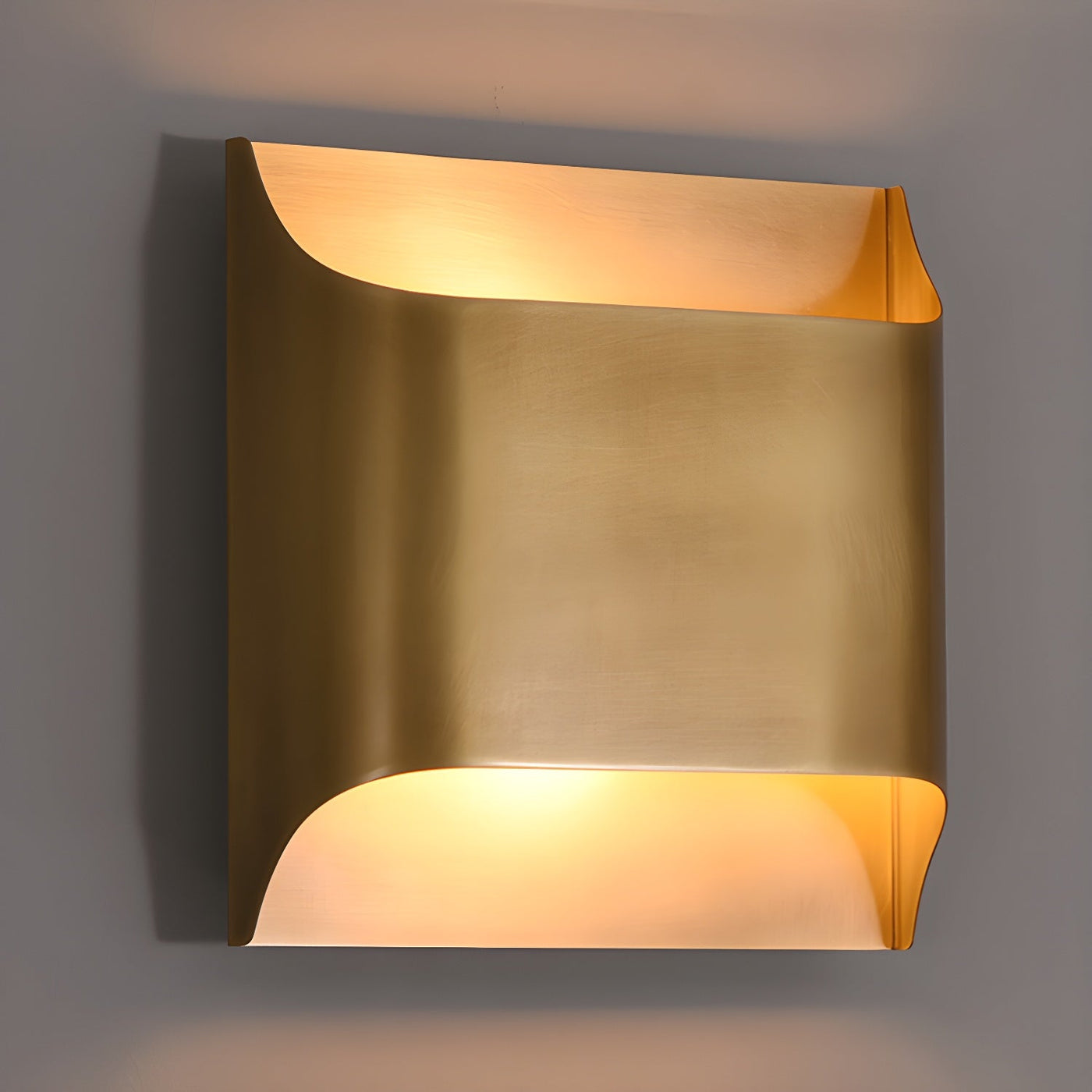 Delira Wandlamp Elegante Messinglook