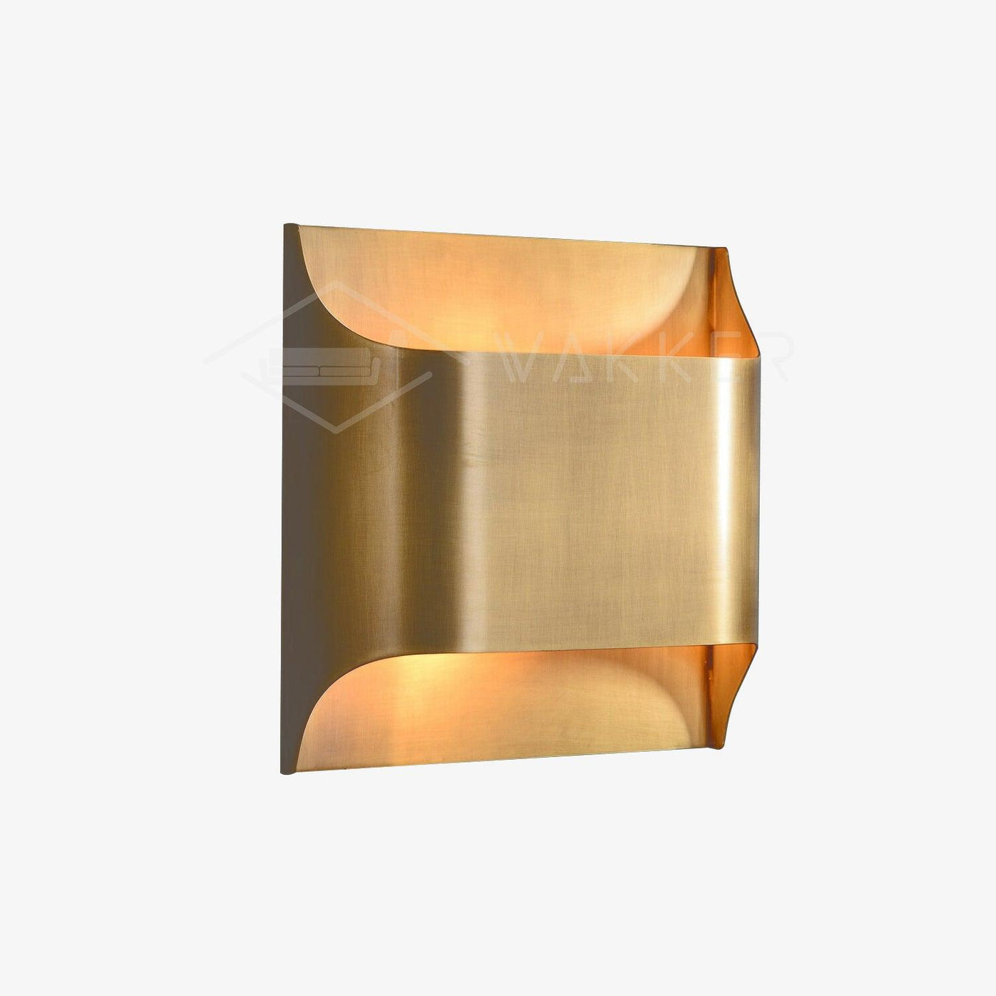 Delira Wandlamp Elegante Messinglook