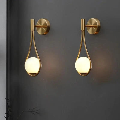 Delira Wandlamp Minimalistisch Glas Metaal