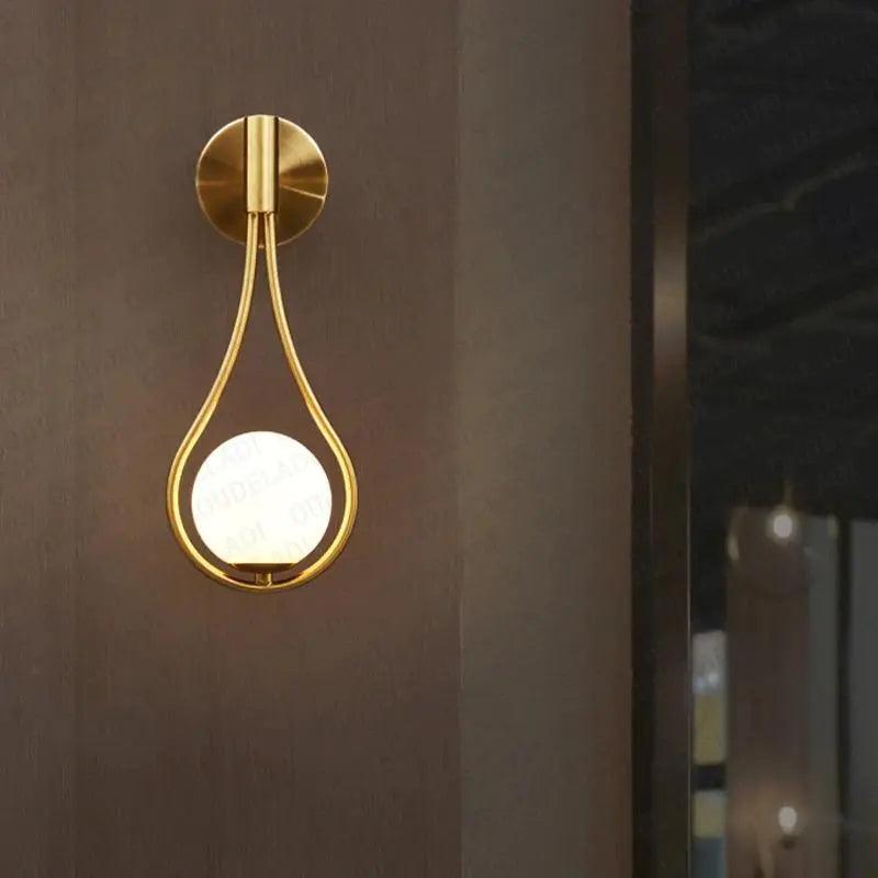 Delira Wandlamp Minimalistisch Glas Metaal
