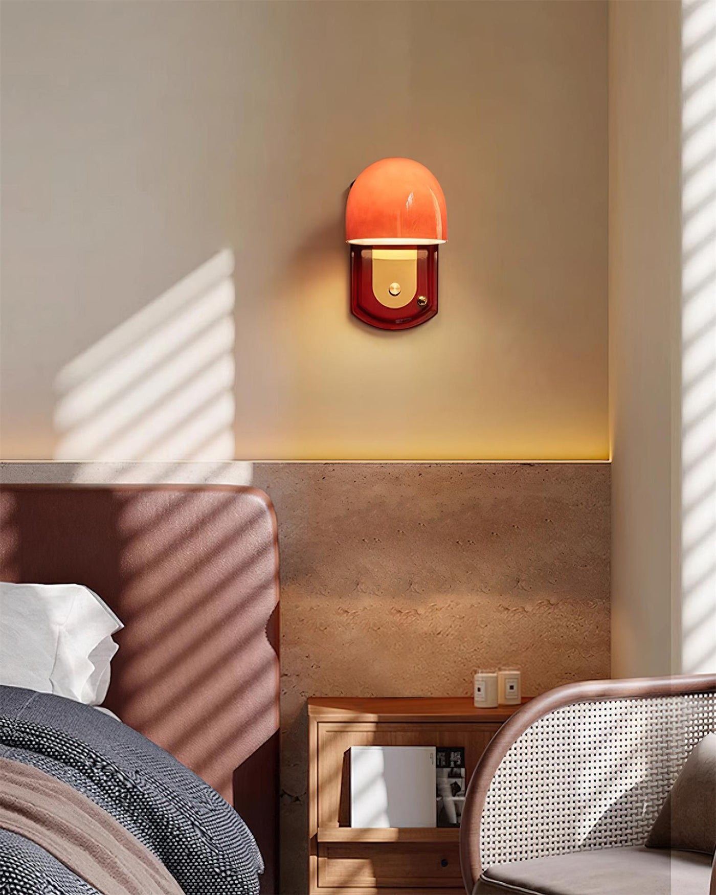 Delira Wandlamp Metaal Ronde Kap