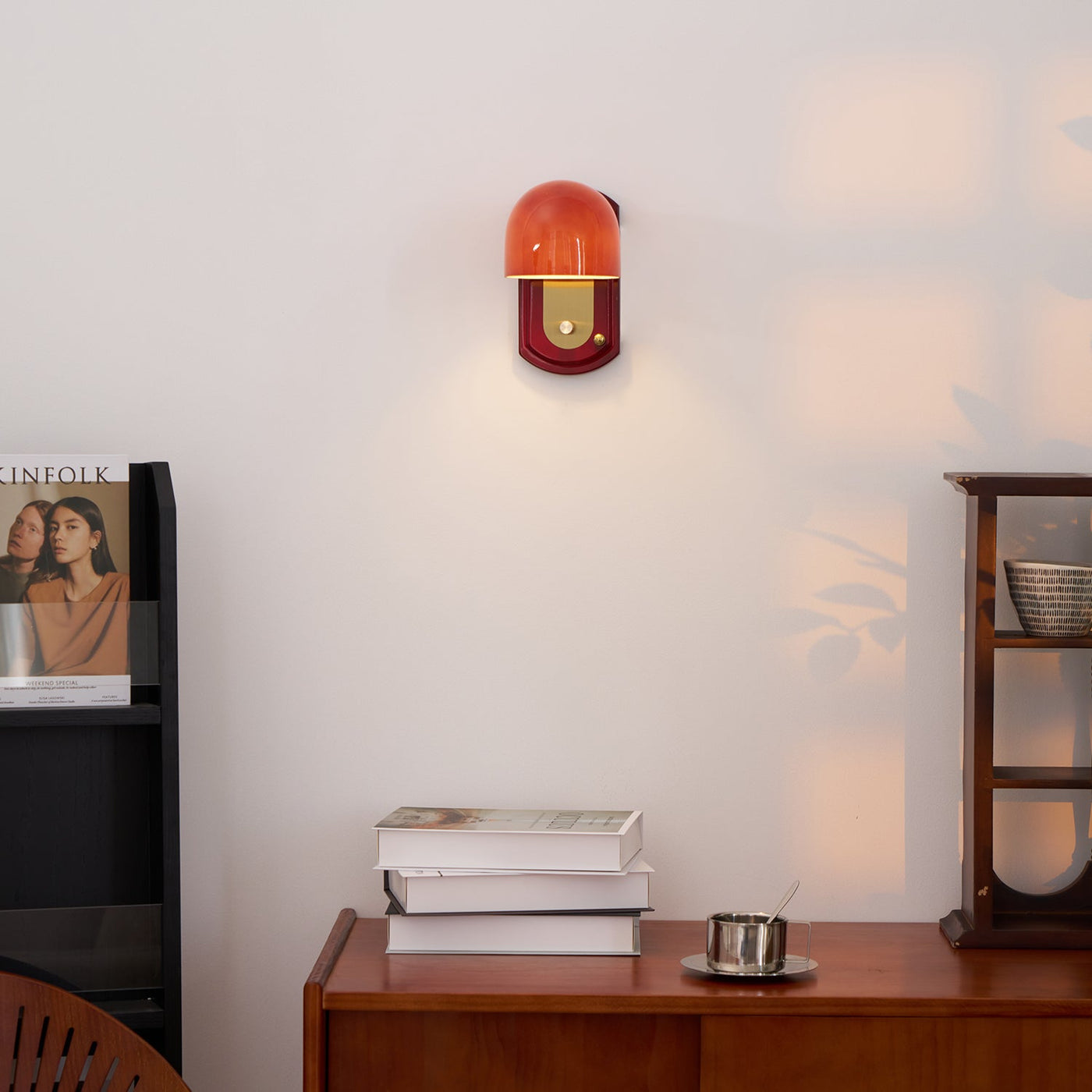 Delira Wandlamp Metaal Ronde Kap
