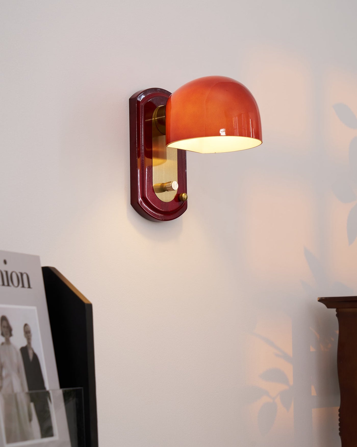 Delira Wandlamp Metaal Ronde Kap