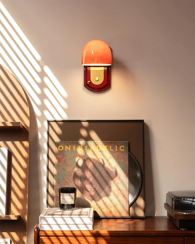 Delira Wandlamp Metaal Ronde Kap