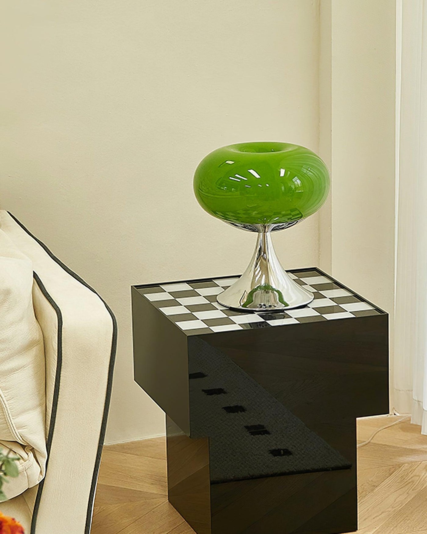 Delira Tafellamp Glanzend Appelvormig Design