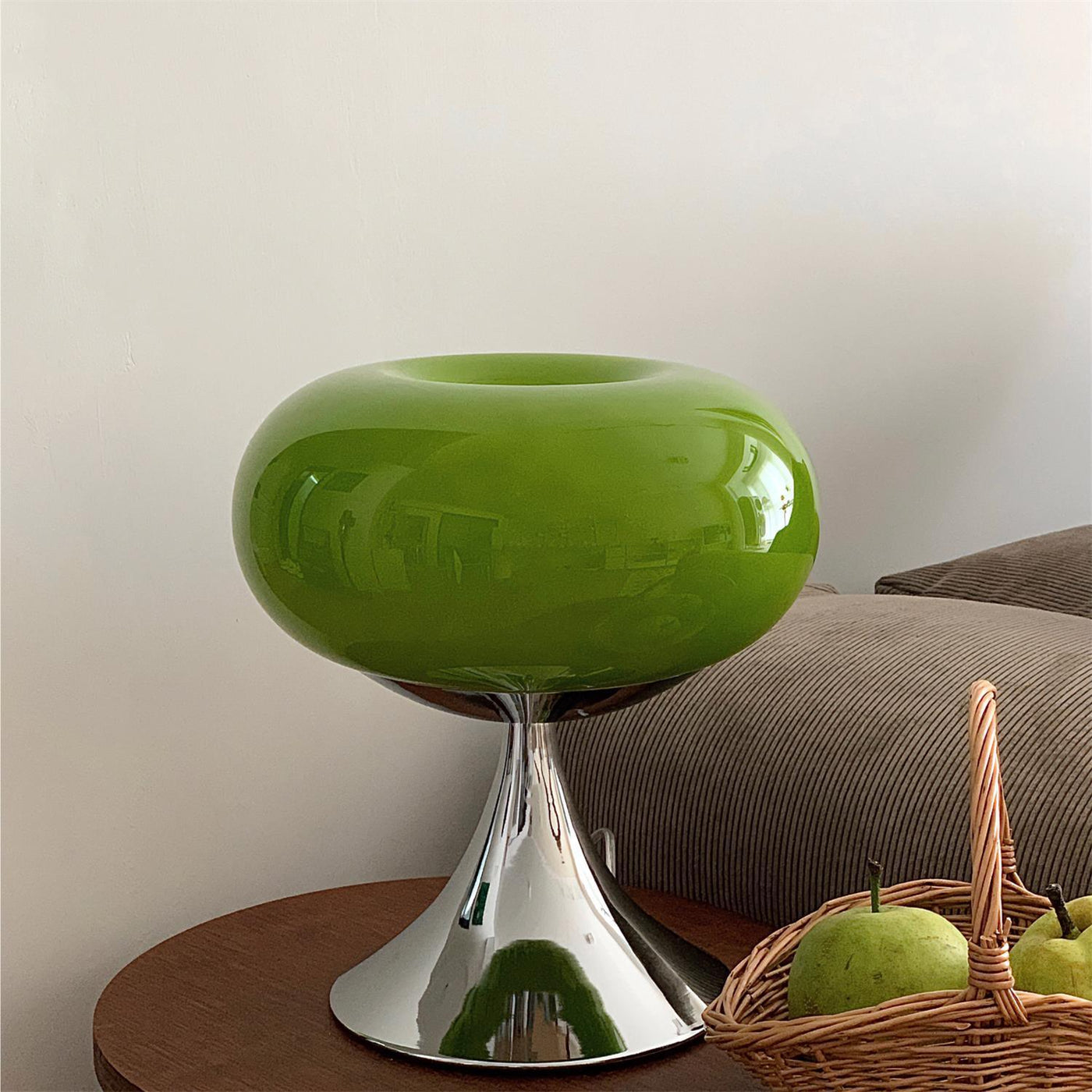 Delira Tafellamp Glanzend Appelvormig Design
