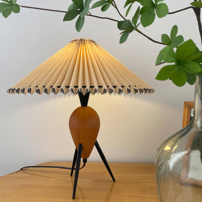 Delira Tafellamp Houtfineer Klassiek Design