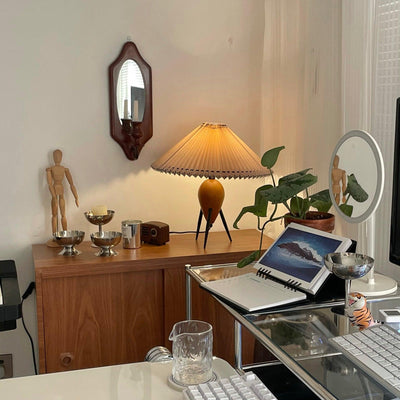 Delira Tafellamp Houtfineer Klassiek Design