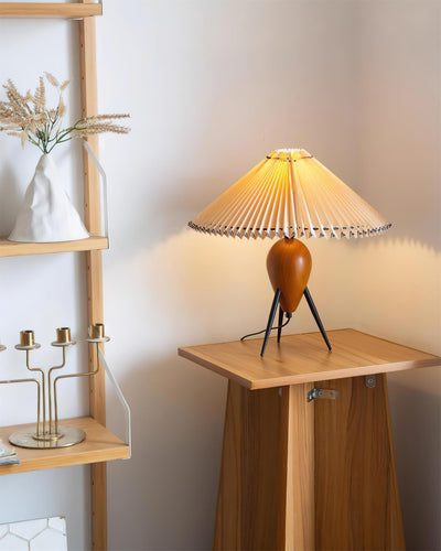Delira Tafellamp Houtfineer Klassiek Design