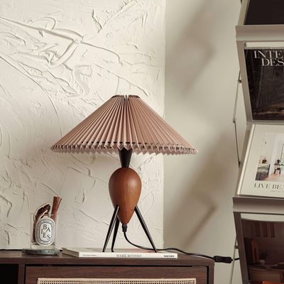Delira Tafellamp Houtfineer Klassiek Design
