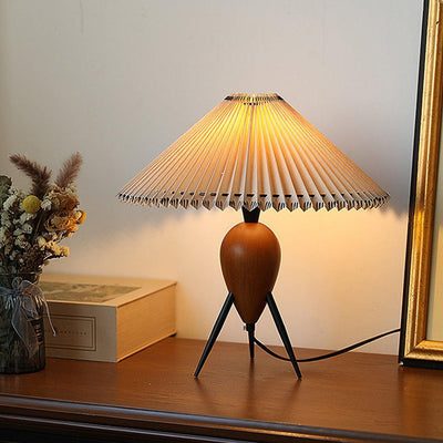 Delira Tafellamp Houtfineer Klassiek Design