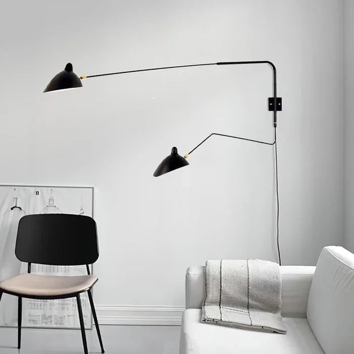 Delira Wandlamp Verstelbare Dubbele Arm