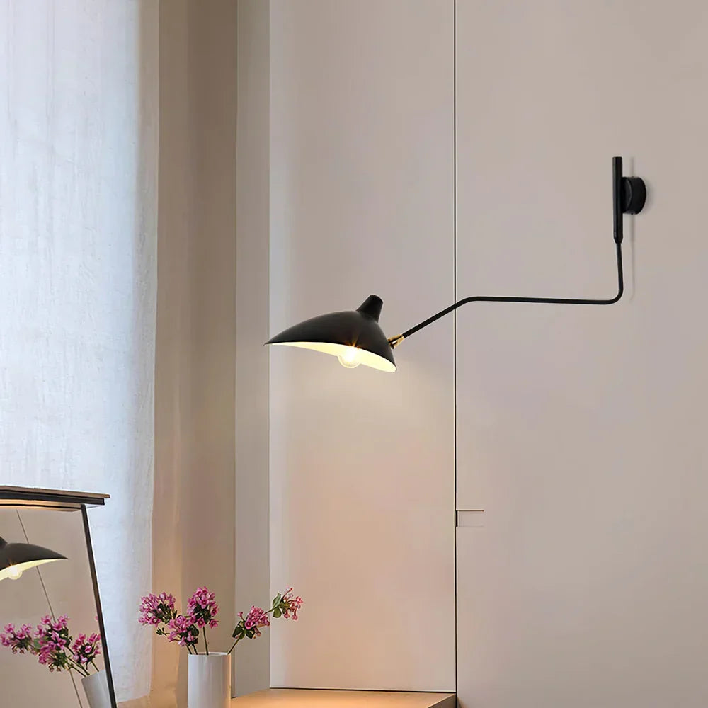 Delira Wandlamp Verstelbare Dubbele Arm