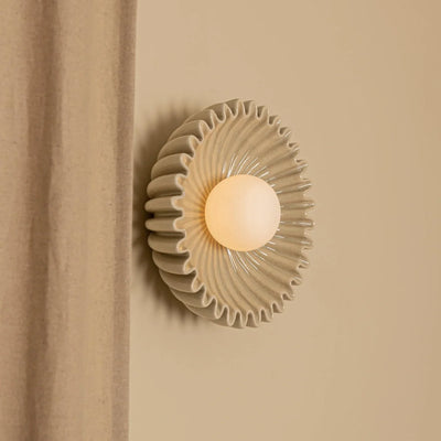 Delira Wandlamp Keramiek Bloemvorm
