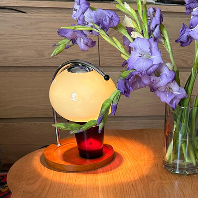 Delira Tafellamp Glazen Waxbrander Elegant
