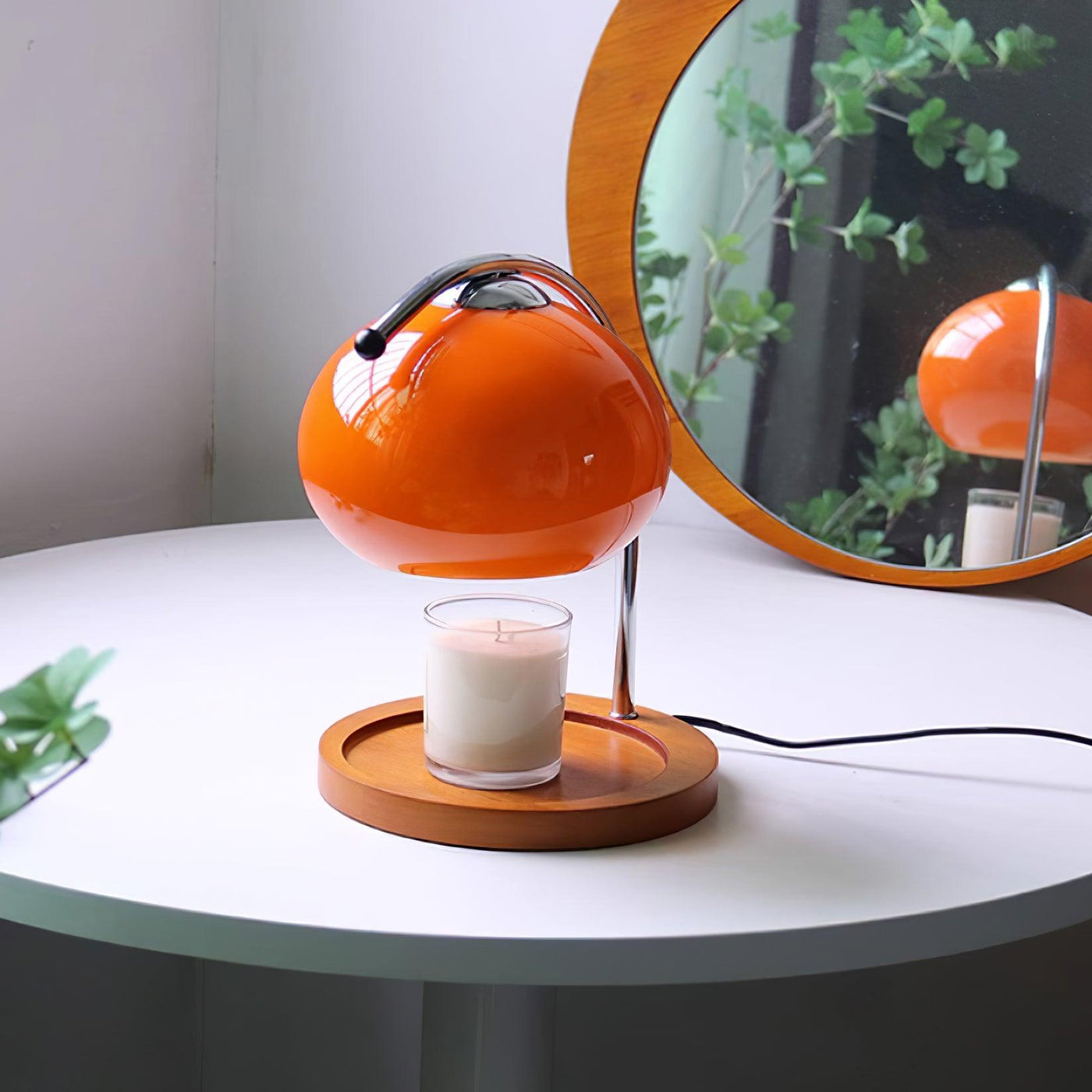 Delira Tafellamp Glazen Waxbrander Elegant