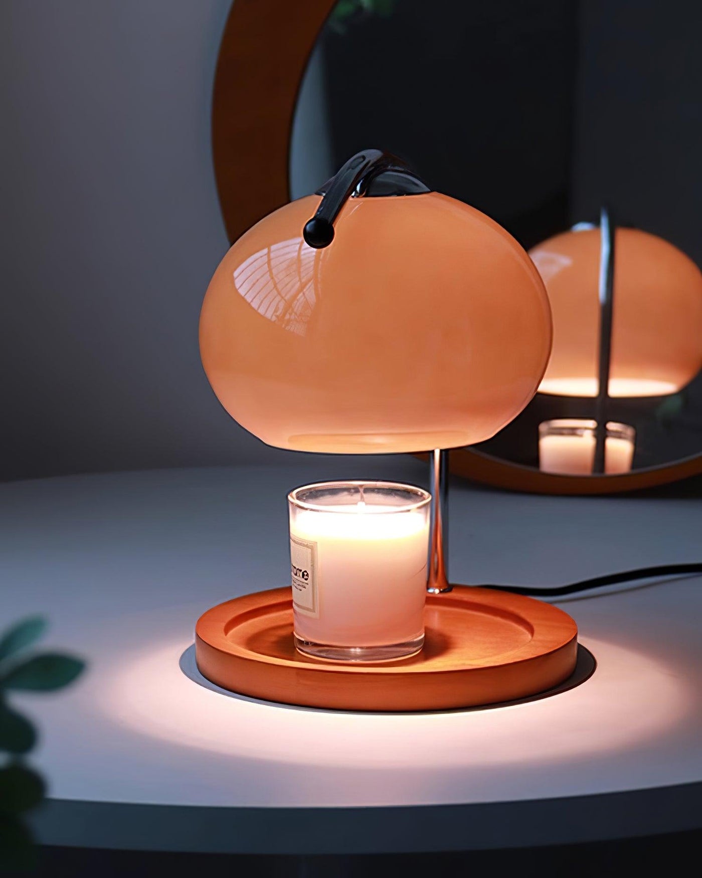 Delira Tafellamp Glazen Waxbrander Elegant
