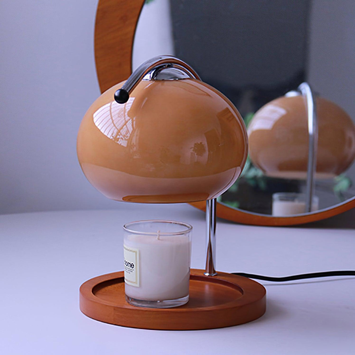 Delira Tafellamp Glazen Waxbrander Elegant