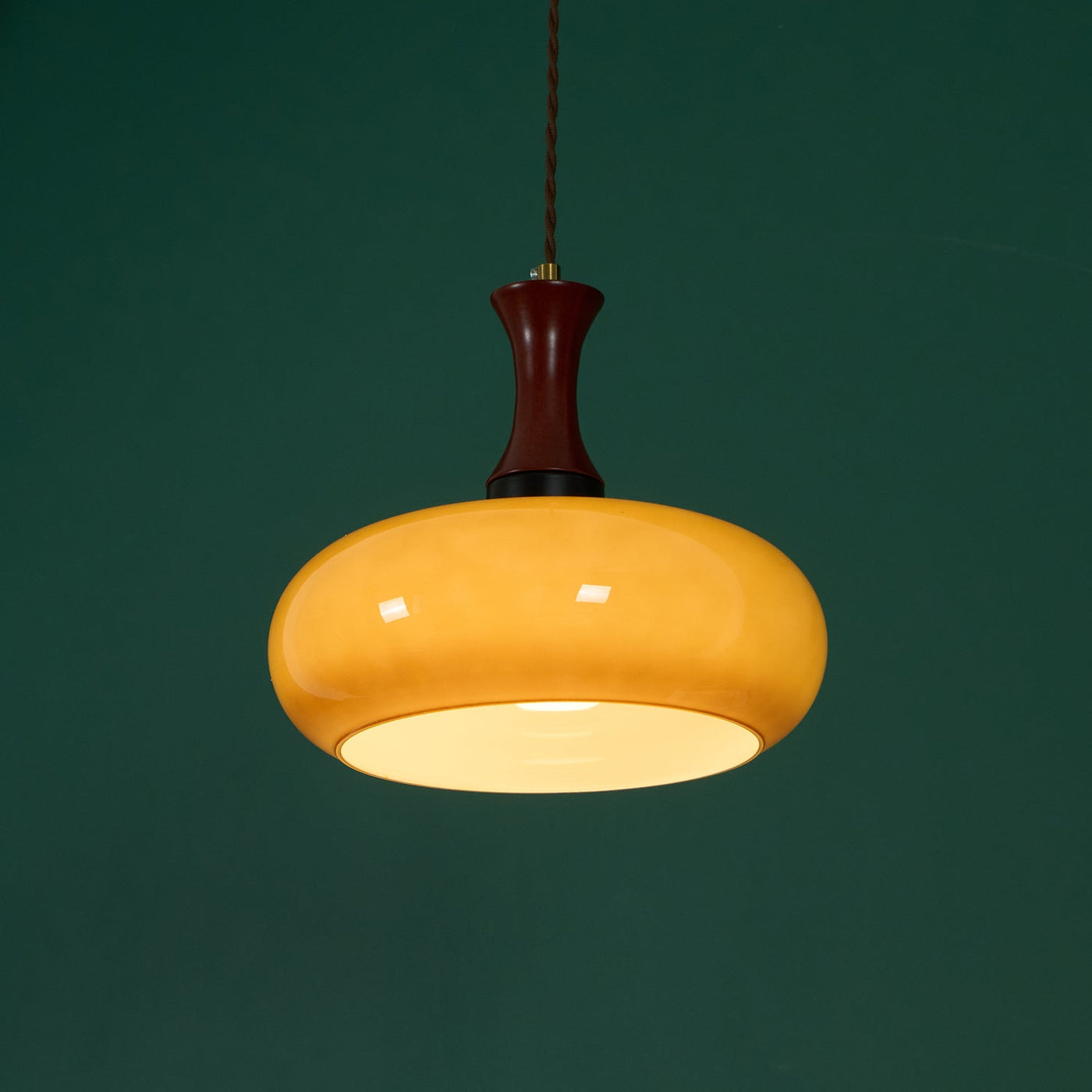 Delira Hanglamp Glas Bruin Design