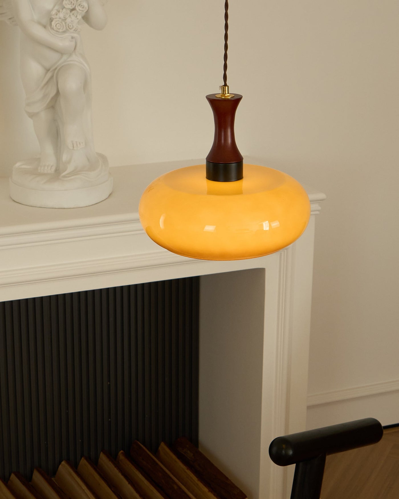 Delira Hanglamp Glas Bruin Design