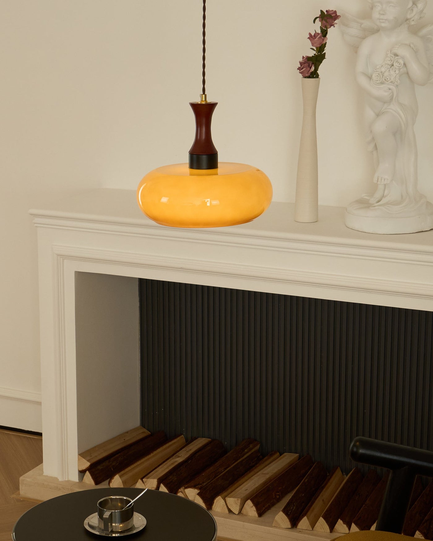 Delira Hanglamp Glas Bruin Design