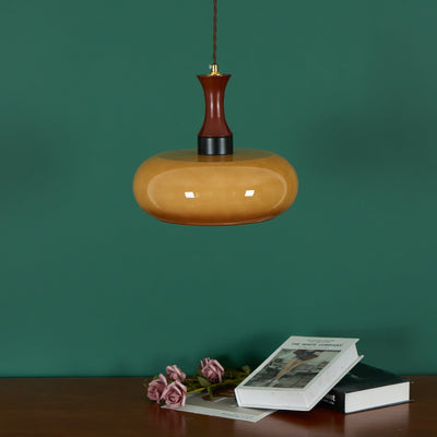 Delira Hanglamp Glas Bruin Design